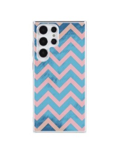 Coque Samsung Galaxy S23 Ultra 5G Azteque Chevron Sunset...