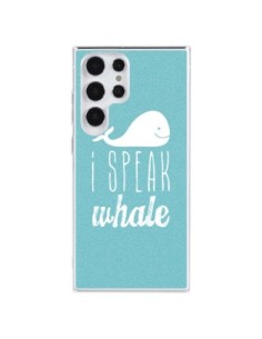 Samsung Galaxy S23 Ultra 5G Case I Speak Whale Balena -...