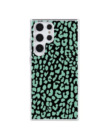 Coque Samsung Galaxy S23 Ultra 5G Leopard Mint Vert - Mary Nesrala