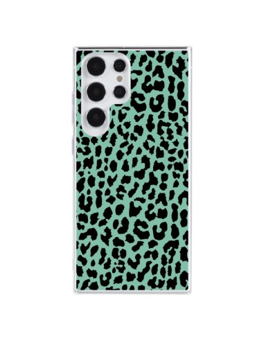 Coque Samsung Galaxy S23 Ultra 5G Leopard Mint Vert Neon - Mary Nesrala