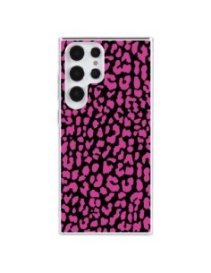 Cover Samsung Galaxy S23 Ultra 5G Leopardo Rosa - Mary...