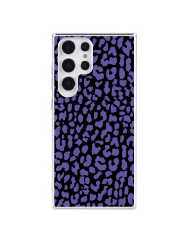 Cover Samsung Galaxy S23 Ultra 5G Leopardo Viola - Mary Nesrala