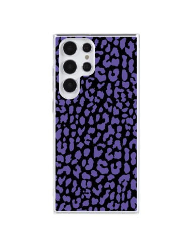 Samsung Galaxy S23 Ultra 5G Case Leopard Purple - Mary Nesrala