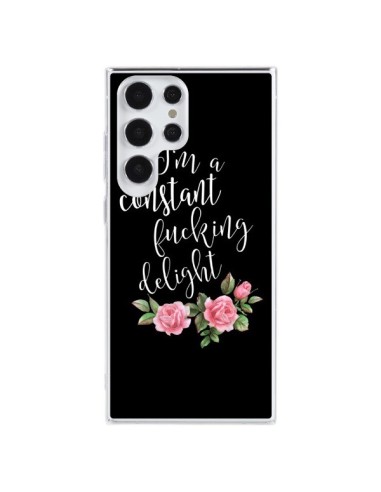 Samsung Galaxy S23 Ultra 5G Case Fucking Delight Flowers - Maryline Cazenave