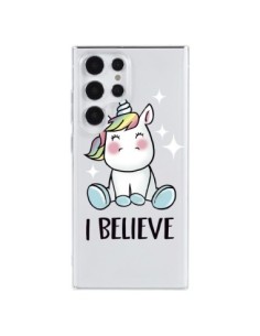Samsung Galaxy S23 Ultra 5G Case Unicorn I Believe Clear...