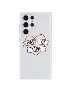 Samsung Galaxy S23 Ultra 5G Case Waste Of Time Clear -...