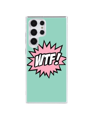 Cover Samsung Galaxy S23 Ultra 5G WTF Bulles BD Comico - Maryline Cazenave