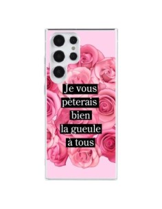 Coque Samsung Galaxy S23 Ultra 5G Je vous pèterais Fleurs...