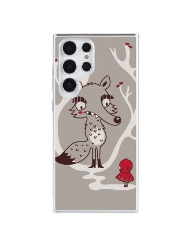 Coque Samsung Galaxy S23 Ultra 5G Le Petit Chaperon Rouge Loup - Maria Jose Da Luz