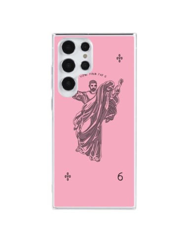 Coque Samsung Galaxy S23 Ultra 5G God Pink Drake Chanteur Jeu Cartes - Mikadololo