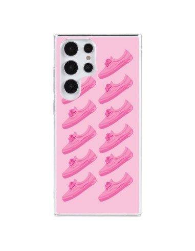 Samsung Galaxy S23 Ultra 5G Case Pink Pink Vans Chaussures Scarpe - Mikadololo