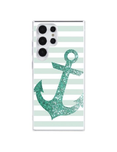 Cover Samsung Galaxy S23 Ultra 5G Ancora Marina Verde - Monica Martinez