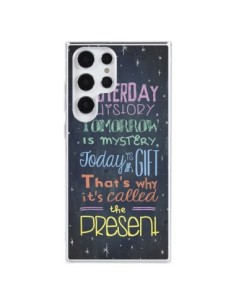Cover Samsung Galaxy S23 Ultra 5G Today is a gift Regalo...