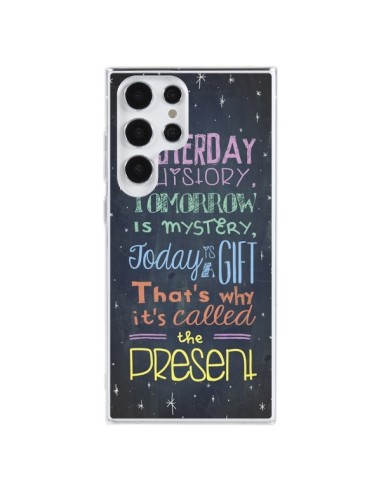 Coque Samsung Galaxy S23 Ultra 5G Today is a gift Cadeau - Maximilian San