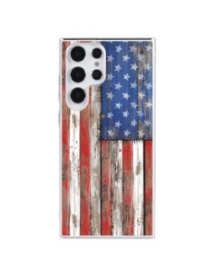 Samsung Galaxy S23 Ultra 5G Case Bandierq USA America...