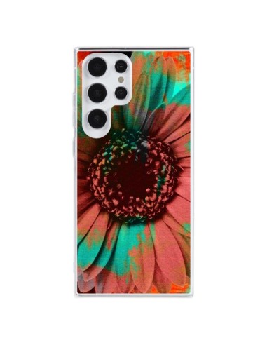 Coque Samsung Galaxy S23 Ultra 5G Tournesol Lysergic Flower - Maximilian San