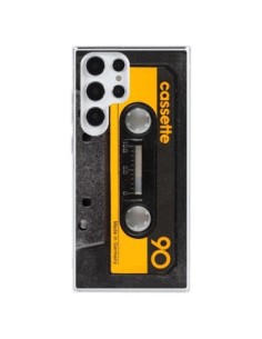 Coque Samsung Galaxy S23 Ultra 5G Yellow Cassette K7 -...