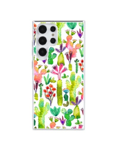 Coque Samsung Galaxy S23 Ultra 5G Cacti Garden - Ninola Design