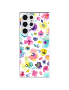 Samsung Galaxy S23 Ultra 5G Case Flowers Colorful...
