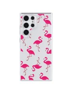 Coque Samsung Galaxy S23 Ultra 5G flamant Rose et...