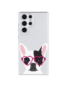 Samsung Galaxy S23 Ultra 5G Case Bulldog Eyes Heart Dog...