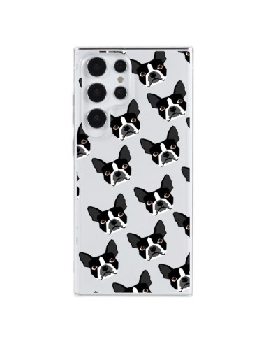 Samsung Galaxy S23 Ultra 5G Case Dog Boston Terrier Clear - Pet Friendly