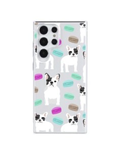 Coque Samsung Galaxy S23 Ultra 5G Chiens Bulldog Français...