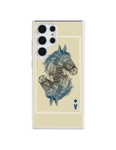 Cover Samsung Galaxy S23 Ultra 5G Cavallo Carta da gioco - Rachel Caldwell