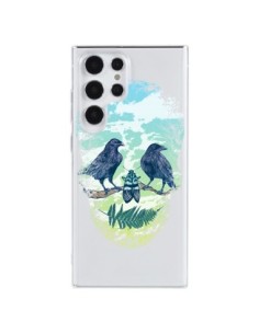 Samsung Galaxy S23 Ultra 5G Case Skull Nature Clear -...