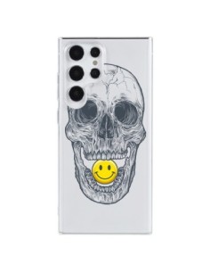 Cover Samsung Galaxy S23 Ultra 5G Teschio Sorriso...