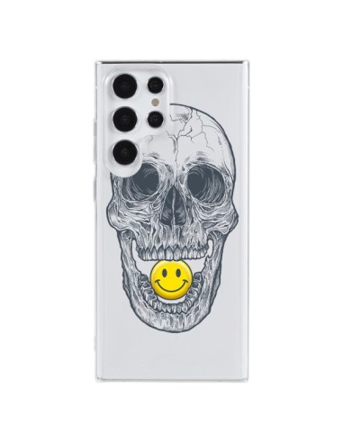 Samsung Galaxy S23 Ultra 5G Case Skull Smile Clear - Rachel Caldwell