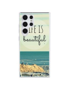 Samsung Galaxy S23 Ultra 5G Case Life is Beautiful - R...