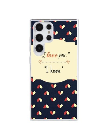 Coque Samsung Galaxy S23 Ultra 5G I love you - R Delean