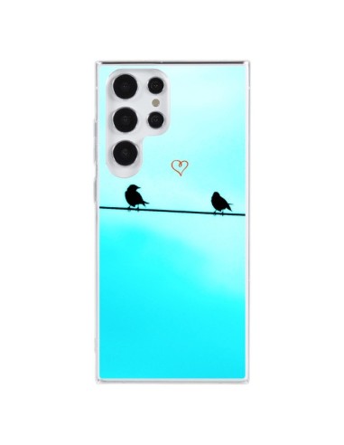 Coque Samsung Galaxy S23 Ultra 5G Oiseaux Birds Amour Love - R Delean