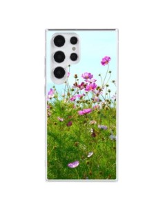 Samsung Galaxy S23 Ultra 5G Case Field Flowers Pink - R...