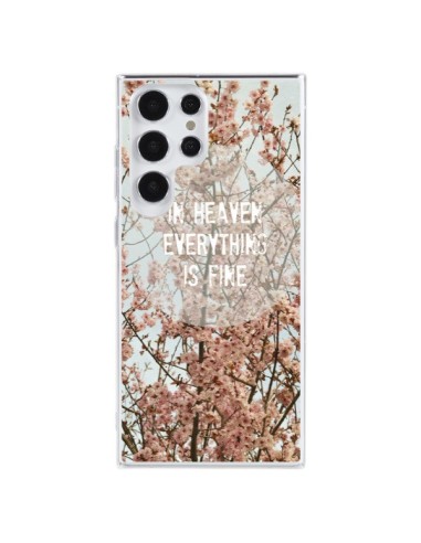 Coque Samsung Galaxy S23 Ultra 5G In heaven everything is fine paradis fleur - R Delean