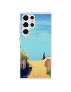 Cover Samsung Galaxy S23 Ultra 5G Mare Sabbia Spiaggia- R...