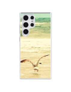 Samsung Galaxy S23 Ultra 5G Case Gull Sea Ocean Sand...