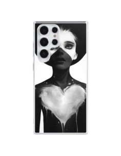 Cover Samsung Galaxy S23 Ultra 5G Ragazza Cuore Hold On -...