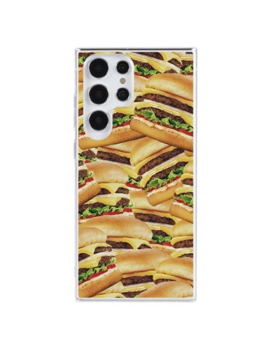 Coque Samsung Galaxy S23 Ultra 5G Burger Hamburger Cheeseburger - Rex Lambo