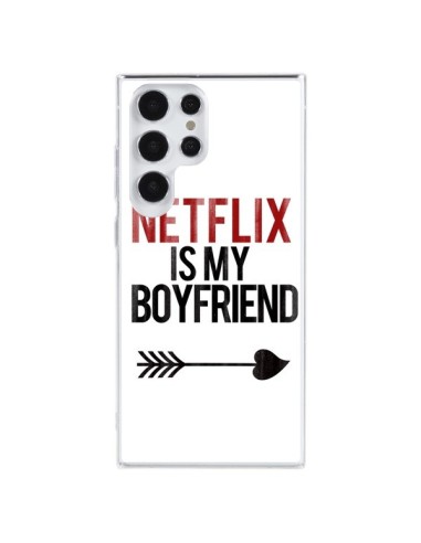 Coque Samsung Galaxy S23 Ultra 5G Netflix is my Boyfriend - Rex Lambo
