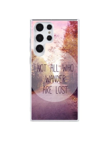 Cover Samsung Galaxy S23 Ultra 5G Not all who wander are lost - Sylvia Cook