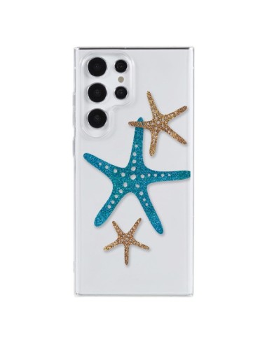 Coque Samsung Galaxy S23 Ultra 5G Etoile de Mer Starfish Transparente - Sylvia Cook