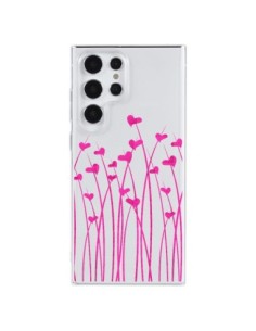Coque Samsung Galaxy S23 Ultra 5G Love in Pink Amour Rose...