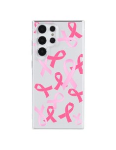 Coque Samsung Galaxy S23 Ultra 5G Pink Ribbons Ruban Rose...