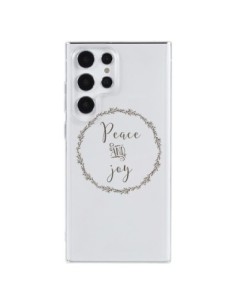 Samsung Galaxy S23 Ultra 5G Case Peace and Joy Clear -...