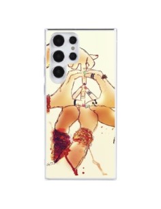 Samsung Galaxy S23 Ultra 5G Case Peace and Love - Sara Eshak