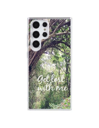 Coque Samsung Galaxy S23 Ultra 5G Get lost with him Paysage Foret Palmiers - Tara Yarte
