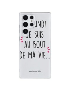 Coque Samsung Galaxy S23 Ultra 5G Le lundi, je suis au...