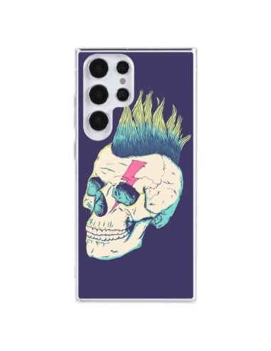 Coque Samsung Galaxy S23 Ultra 5G Tête de mort Punk - Victor Vercesi